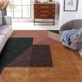 thumbnail image 3 of 5x7, 5x8, 6x8 Chocolate Brown area rug, American wool carpet, Hand tufted Rug, Bed, Kids, Living, room, 3 of 10
