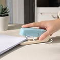 thumbnail image 5 of Mini Stapler Heavy Duty Stapler Swing-Arm Swivel Design 25 Sheets Capacity 360 Degree Rotate for Booklet Binding Office Home School Desk Use,Blue, 5 of 5