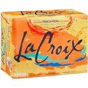 La Croix Sparkling Water, Peach Pear, 12 Count (Pack of 12)