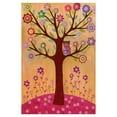 thumbnail image 7 of Marmont Hill "Sleepy Owl" by Sascalia Painting Print on Wrapped Canvas, 7 of 7