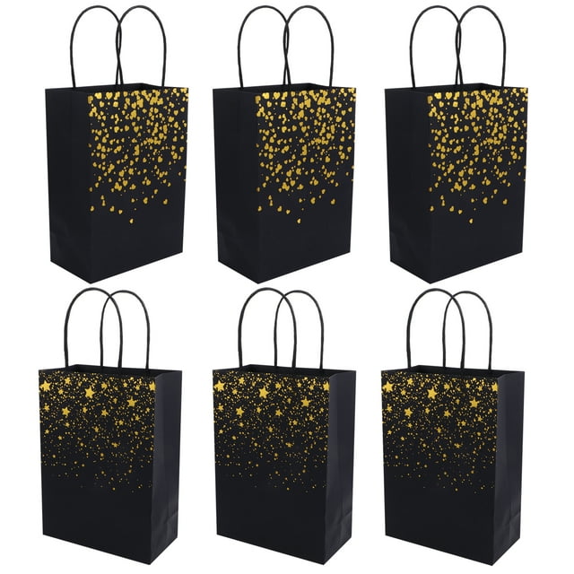 12 piezas de papel bronceado bolsas de fiesta bolsa de papel bolsa de regalo de novia bolsas de fiesta favores de fiesta