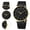 CJ146_Black#4, variant on Watch for Men Classic Mesh Strap Wrist Watches with Round Dial Casual Work Travel Black#1