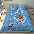 thumbnail image 2 of Juego de cama Fiji - estampado Tapa LT12, 2 of 6