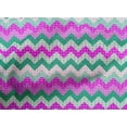 thumbnail image 5 of oneOone Cotton Poplin Fuschia Pink Fabric Chevron Diy Clothing Quilting Fabric Print Fabric By Yard 56 Inch Wide-CM, 5 of 6