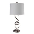 thumbnail image 1 of Ore International 31192T 31.5 in. Industrial Gourd Silver Table Lamp, 1 of 2