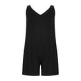 thumbnail image 6 of Gmdeguo Women's Summer Casual Sleeveless Jumpsuit, Comfortable and Stylish Solid Color Sporty One-Piece, Perfect for Relaxed Daily Wear and Active Leisure, 6 of 9