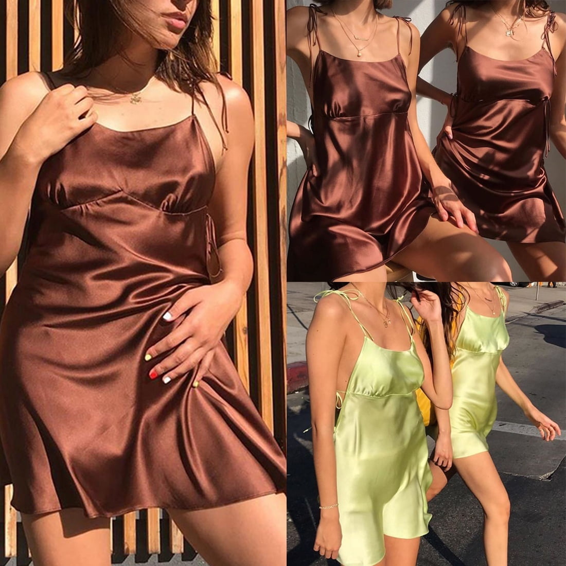 satin silk slip
