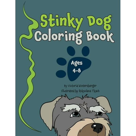 Stinky Dog Coloring Book, (Paperback)