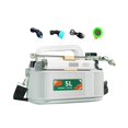 thumbnail image 4 of Pulverizador de jardín eléctrico portátil con varilla retráctil recargable para jardinería Blanco, 4 of 9