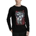 thumbnail image 3 of Babymetal Men's Tee Cool Long Sleeve Outdoor Gym Workout Crewneck Black T Shirts, 3 of 6