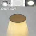 thumbnail image 3 of Kiven Led Light Cover,Lampshade Diffuser, 3.5in in Dia,Jute Fabric Diffuser, LED Light Blocking Stickers for Recessed Light/Can Light, Table Lamp, Ceiling Light, Downlight, 3 of 5