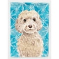 thumbnail image 1 of Carolines Treasures BB9445GF Champagne Cockapoo Winter Flag Garden Size, 1 of 3