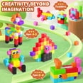 thumbnail image 5 of Bloques Magneticos TikTiles TKSMC-65 Cubos Sensoriales STEM 65 Piezas con Bolsa, 5 of 5