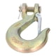 thumbnail image 4 of Gancho deslizante de horquilla de 3/8 pulgadas, gancho de agarre de acero de aleación forjado G70 para equipos de elevación, 2 uds., 4 of 9