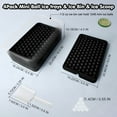 thumbnail image 3 of Mini Ice Cube Trays Small Ice Cube Tray Crushed Ice Tray For Chilled Drinks Coffee Juice, 3 of 4
