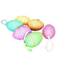 thumbnail image 2 of CoreLiving Easter Tree Hanging Egg Ornaments, Glitter Tinsel Foam Eggs for Spring Easter Decorations, DIY Craft Ornaments for Home Party Decor, 6 Count, 2 of 7