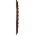 thumbnail image 4 of 41"OD x 4"ID x 2 3/8"P Caputo Ceiling Medallion (Fits Canopies up to 5 1/2"), Hand-Painted Burnished Mahogany Crackle, 4 of 6