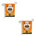 thumbnail image 2 of Ounissouiy Bandera de jardín de Halloween Bandera decorativa de jardín de cara de fantasma de calabaza de doble cara BT-02 2Conjunto, 2 of 6