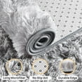 thumbnail image 4 of Conbriboy Area rug for bedroom Modern Simple Bedroom Bed Blanket Home Living Room area rug for bedroom 4x6ft Tie-dye gray, 4 of 8