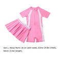 thumbnail image 2 of 1 juego de trajes de baño para niños, falda de natación de secado rápido, trajes de baño de una pieza para niños, 2 of 6