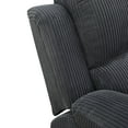 thumbnail image 3 of MAYEERTY Power Reclining Loveseat, Manual 2-Seat Fabric Recliner with Storage & Cup Holders for Living Room, Dark Grey, 3 of 9