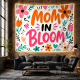 thumbnail image 6 of Phrase Bloom Hand With Painted Word Appears, Inspirational Illustration for Quote Lovers, Aesthetic Wall Decor, Valentine's Day Gift, Tapestry Wall Hanging for Dorm and Living Room, 6 of 7