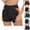 Saffron, variant on HAJWOH Womens Swim Shorts High Waisted Stretch Bathing Suit Bottoms Swimsuit Surfing Board Shorts