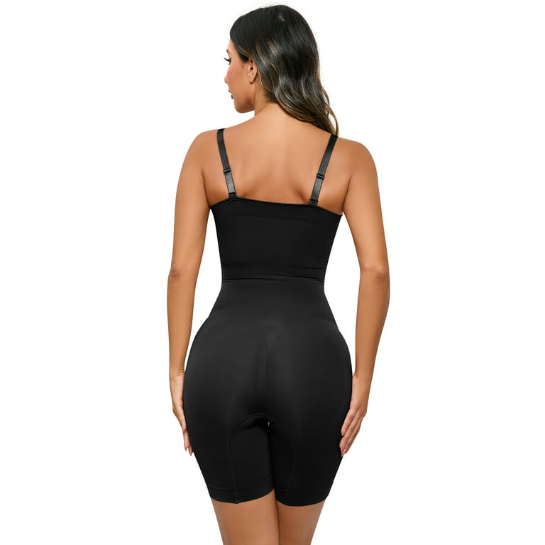 Irisnaya Women's Shapewear Bodysuit Tummy Control Waist Trainer Slim Full  Body Shaper Underwear Open Bust Corset Cincher Slimmer Butt Lifter  Panties(Black 3X-Large) 