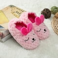 thumbnail image 3 of CXYYY Warm Slippers for Kids Toddler Size, Winter Warm Home Slipper Boys Girls Non-Slipping Footwear (Pink 6-7 Years), 3 of 6