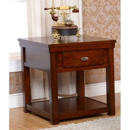 New Classic Furniture Houston Burnished Cherry End Table Com New Classic Furniture Houston Burnished, New Classic Furniture Reviews