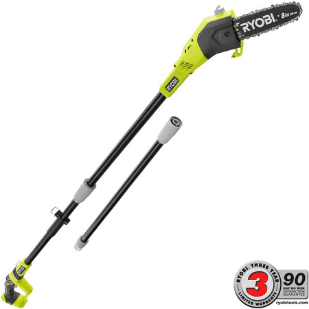 RYOBI (P4360BTL) 8" POLE SAW - TOOL ONLY