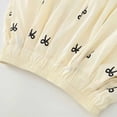 thumbnail image 5 of OGLCCG Girls Wide Leg Pants Loose Fit Elastic Waist Bow Pants Casual Flowy Trousers with Pockets 5-15 Years, 5 of 7