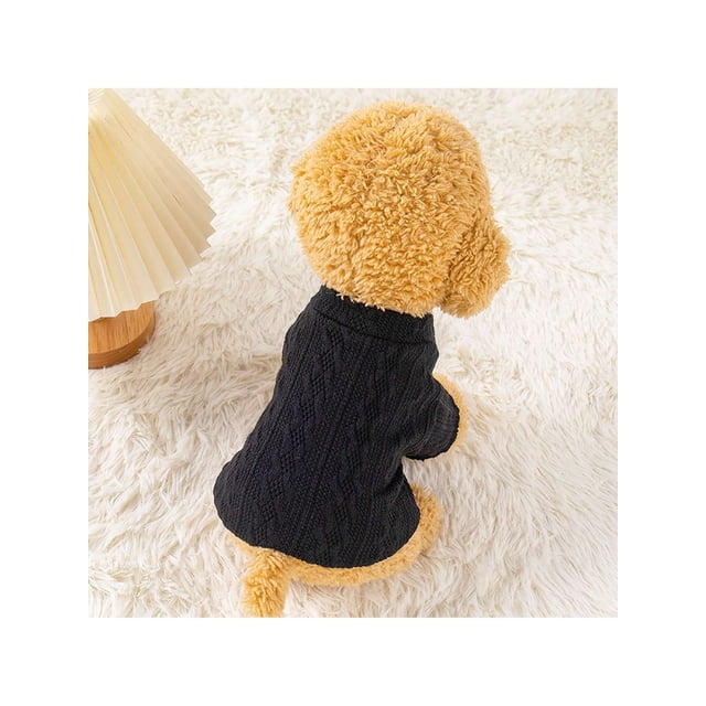 1pc Dog Sweater, Pure Color, Suitable For Autumn And Winter, Teddy, Corgi, Suitable For Cats And Small Dogs