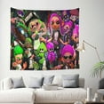 thumbnail image 3 of Splatoon Wall Tapestry Cartoon Poster Wall Hanging Tapestry for College Dorm Living Room Bedroom Decoration 59x59 Inch, 3 of 7