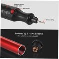 thumbnail image 3 of Electric Micro Engraving Pen Mini Engraver Machine Cordless DIY Carve Tools Graver Kit with Extra Diamond Bit Replacement for DIY Jewellery Metal Glass Wood Ceramics Stone, 3 of 7