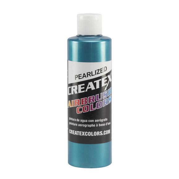 Pintura Createx 5303-08 para aerógrafo, perlado turquesa, 240 ml