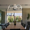 thumbnail image 4 of VONN Capella 30" Adjustable ETL Certified Integrated LED Chandelier in Silver, 4 of 5