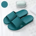 thumbnail image 2 of Slippers for Women,Unisex Shower Sandals Non- Pool Slides Quick-Dry Lightweight Bathroom Beach Slippers for Indoor Outdoor Use,Womens Slippers,Green,280/44, 2 of 4