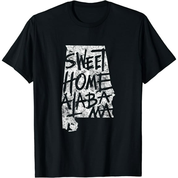 t-shirt Sweet Home Alabama Birmingham State Art T Shirt mens t shirt，black，women，funny，misfits，men，journey
