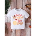 thumbnail image 2 of Bagilaanoe Toddler Baby Boys Girls Summer T-Shirts Short Sleeve Letter Print Tops 1T 2T 3T 4T 5T 6T Kids Casual Tees, 2 of 7