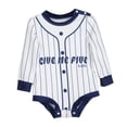 thumbnail image 4 of Jersey De Béisbol Para Bebé, Mono De Dibujos Animados Para Accesorios De Fotografía, Fiesta, Uso Diario, 3 A 6M, 4 of 8