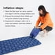 thumbnail image 4 of Inflable para Acampar Aire Plegable Ultraligera para Colchoneta para Dormir (azul Lago), 4 of 9