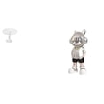thumbnail image 1 of Casa De Muñecas En Miniatura, Mesa Redonda, Estatua De Astronauta, Adorno De Mesa, Figura Moderna Creativa Para La Vida De Simulación, Casa De Juegos De Jardín, Estante, Escritorio, Regalo, 1 of 7
