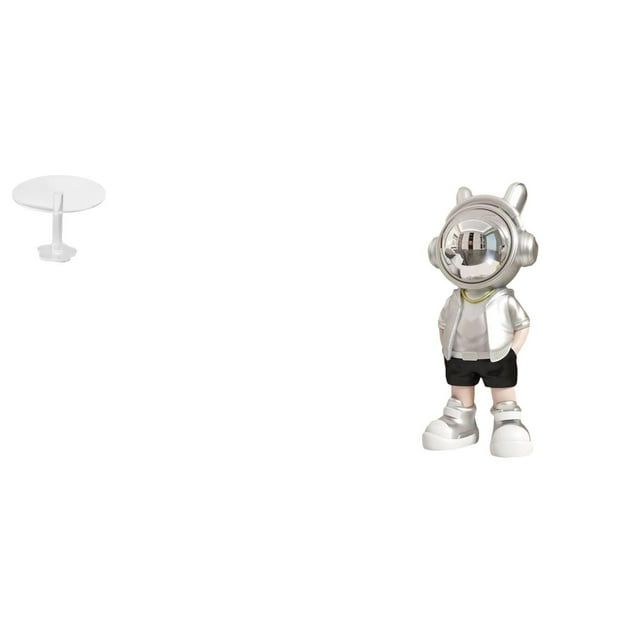 Casa De Muñecas En Miniatura, Mesa Redonda, Estatua De Astronauta, Adorno De Mesa, Figura Moderna Creativa Para La Vida De Simulación, Casa De Juegos De Jardín, Estante, Escritorio, Regalo