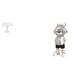 thumbnail image 1 of Escritorio redondo de casa de muñecas,Muebles de mesa redonda en miniatura para casa de muñecas,1 12,Figura de escritorio,Estante con estatua de astronauta para decoración de oficina y, 1 of 7