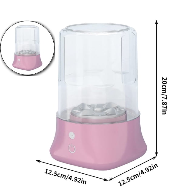 Dvruxg Portable Mini Washing Machine, Rechargeable Compact Clothes Washer for Underwear, Socks & Delicate Garments – Fully Automatic Travel Laundry Cleaner with USB Charging