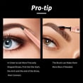 thumbnail image 6 of Double Ended Eyebrow Pencil - with Replacement Tip, No Sharpen Needed, Long-Lasting, Fade Resistant, Multifunctional Eye Makeup Tool, Women, Travel, Holiday Gift, Birthday, 1PC*5 Makeup Organizers, 6 of 7