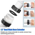 thumbnail image 4 of Hose adapter replacement, garden hose adapter, replacement for pool hose adapter, 4 of 5