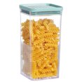 thumbnail image 1 of Recipientes herméticos para almacenamiento de alimentos de cocina, recipientes de plástico transparente para cereales, café, frutos secos, pasta (900ml), 1 of 8