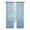 Blue, variant on Window Blue Sheer Curtains 1 Panel Sheer Blue Curtains Clear Curtains Basic Rod Pocket Panel for Bedroom Children Living Room Yard Kitchen (39.4"W x 78.8"L)
